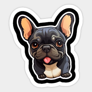 Cute French Bulldog Frenchie Dog Lover Funny Sticker